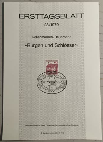 1979 ETB 23 Burgen & Schlösser