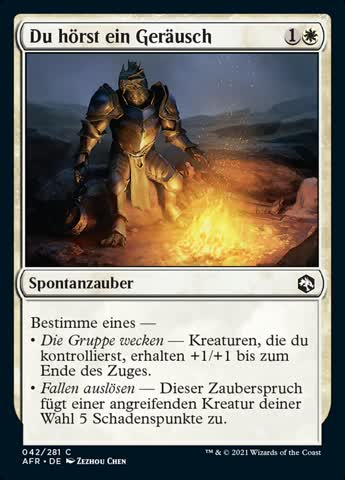 MTG D&D - Forgotten Realms - 042 Du hörst ein Geräusch