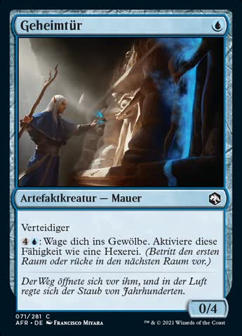 MTG D&D - Forgotten Realms - 071 Geheimtür