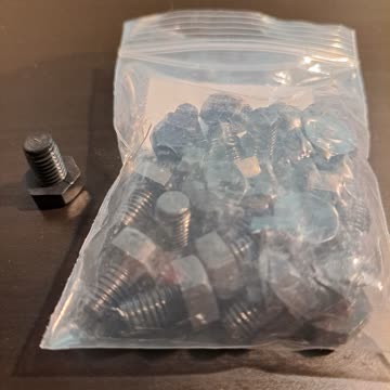 M8 12mm Plastikschrauben 20St.