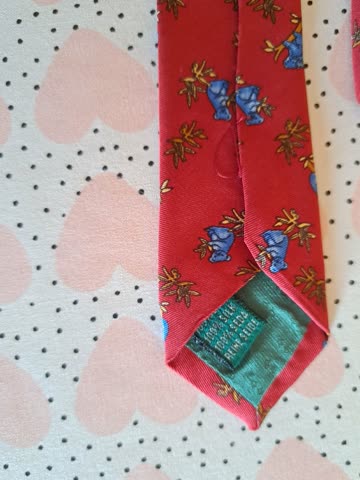 Seidenkrawatte Andrew's Ties Koala Bär Muster 100% Seide