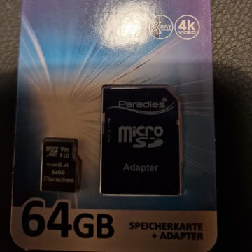 Sd micro card 64 neu