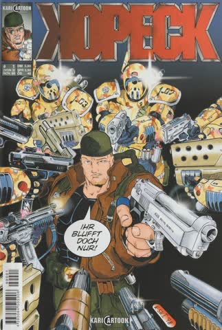 Kopeck #01-03 VARIANT-COVER SET (KOMPLETT) - Karicartoon