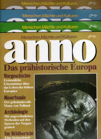 anno: Das prähistorische Europa (4 Hefte)
