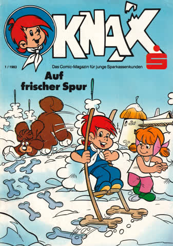 KNAX für junge Sparkassenkunden #01 bis 06, 1983 (ganzer JG)