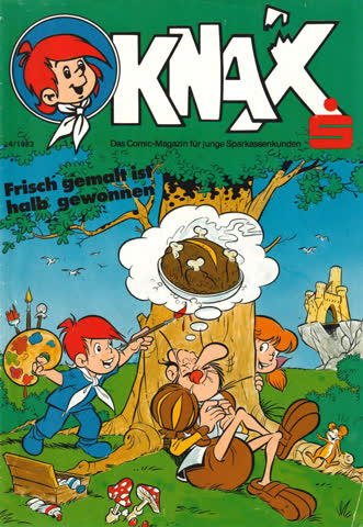 KNAX für junge Sparkassenkunden #01 bis 06, 1983 (ganzer JG)