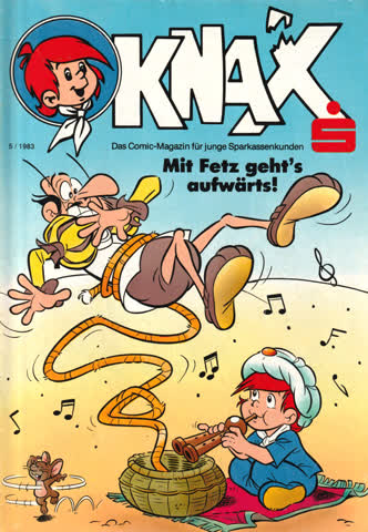 KNAX für junge Sparkassenkunden #01 bis 06, 1983 (ganzer JG)