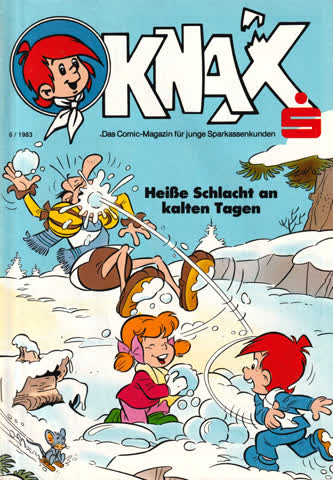 KNAX für junge Sparkassenkunden #01 bis 06, 1983 (ganzer JG)