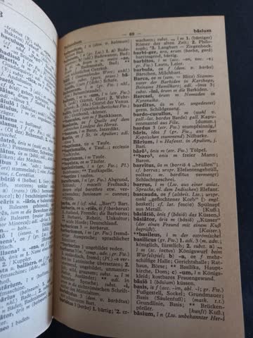 Wörterbuch lateinisch/deutsch
