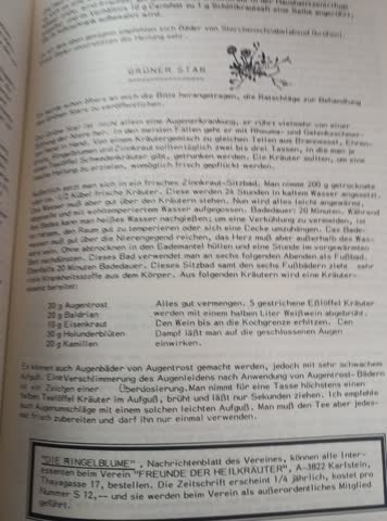 Gesundheit aus der Apotheke Gottes