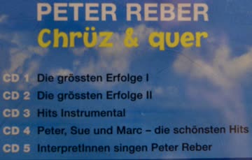 5er CD-Box Peter Reber - Chrüz & quer