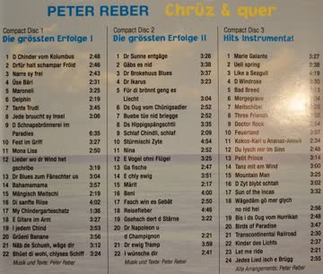 5er CD-Box Peter Reber - Chrüz & quer