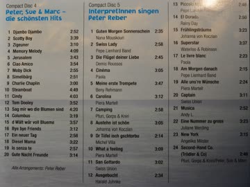 5er CD-Box Peter Reber - Chrüz & quer