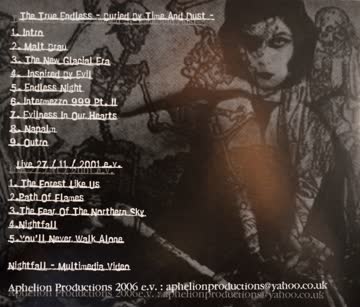 CD/ The True Endless - Buried By Time And Dust (Black Metal)
