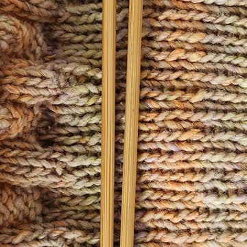 Holzstricknadeln