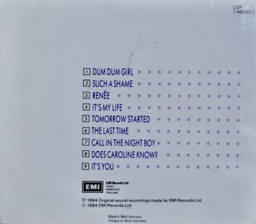 CD / Talk Talk - It's My Life