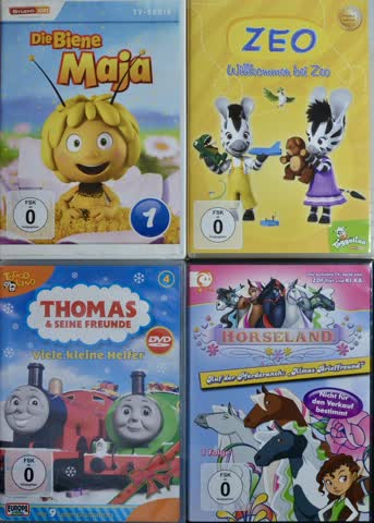 17 Kinder DVDs