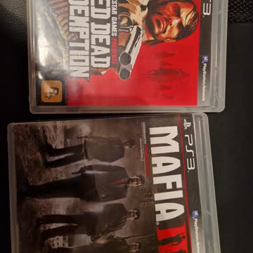 Ps3 red redemption +mafia2