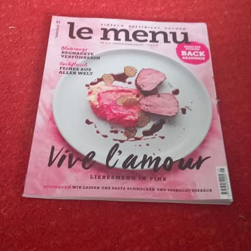 Le menu