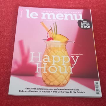 Le menu