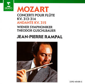 Jean-Pierre Rampal - Mozart - Conterti pour Flûte, KV. 313-314, Andante KV. 315