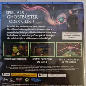 Playstation 5 Ghostbuster - spirit unleashed