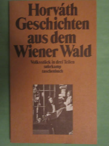 Ödön von Horváth: Geschichten aus dem Wiener Wald, Suhrkamp