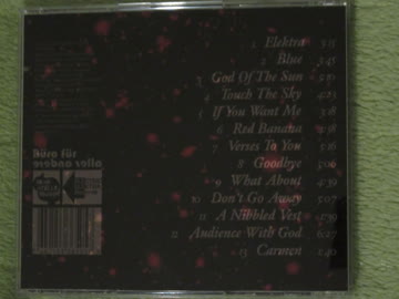 Who' Elektra CD, Goddess of the Universe, JG 2015