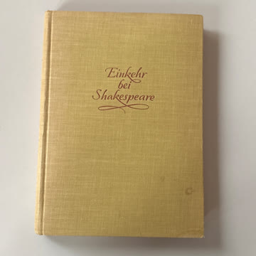 Einkehr bei Shakespeare