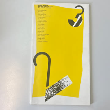 Bourse Fédérale des Arts appliqués 1991