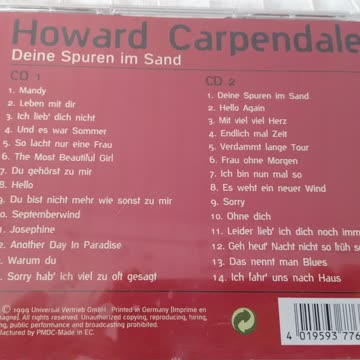 Howard Carpendale, Deine Spuren im Sand