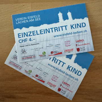 Eisfeld Lachen - 2x Kindereintritte