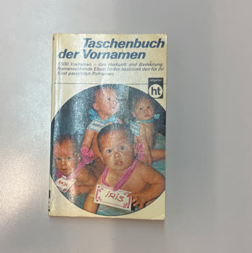 Taschenbuch der Vornamen