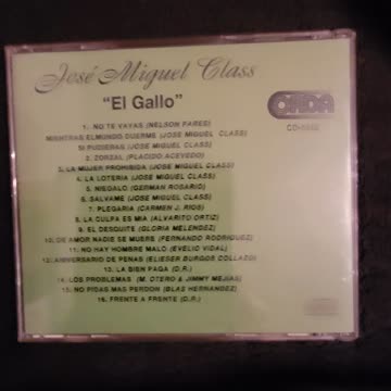 Jose Miguel Class - El Gallo