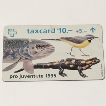 Taxcard pro juventute 1995