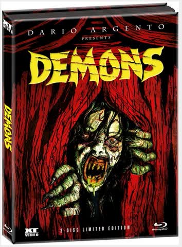 Demons - (Limited Edition, Mediabook, Uncut, Blu-ray & DVD)