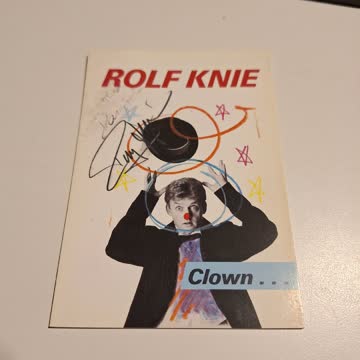 Autogrammkarte Rolf Knie