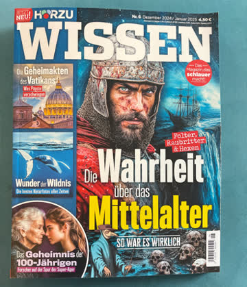 Hörzu Wissen die Wahrheit über das Mittelalter 01/25