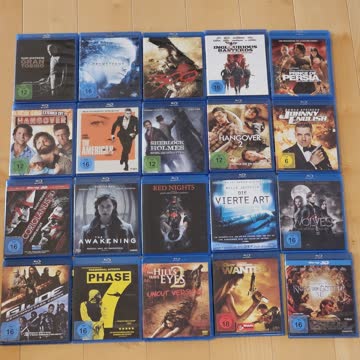 Exsila Artikel: Blu Ray, DVD und Games Sammlung ca 155 Titel