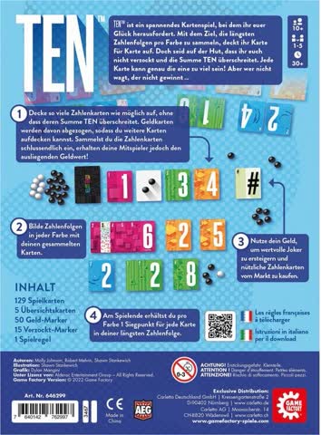 Kartenspiel - TEN Game Factory (NEU)