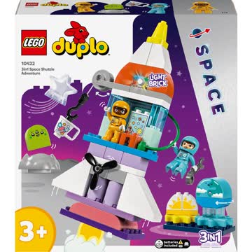 LEGO DUPLO 3-in-1-Spaceshuttle Abenteuer (10422) NEU