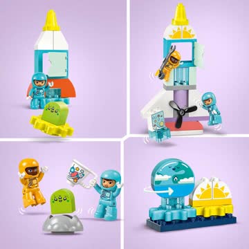 LEGO DUPLO 3-in-1-Spaceshuttle Abenteuer (10422) NEU