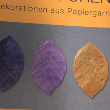 Sirpa Lutz: Naturspuren Dekorationen aus Papiergarn