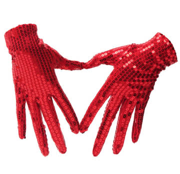 NEUE Kinder Handschuhe für Fasnacht oder so rot