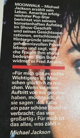 Moonwalk von Michael Jackson