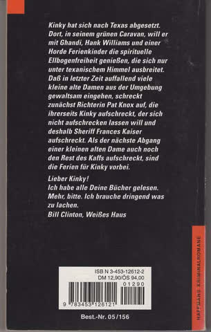 Kinky Friedman: Gürteltier und Spitzenhäubchen