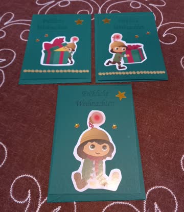 Weihnachtskarten Set Nr. 9