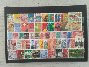 schönes Briefmarken Lot Schweiz gestempelt