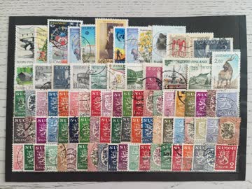 schönes Finland Lot gestempelt
