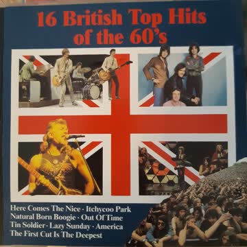 16 british top Hits of the 60's
